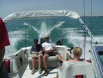 John and Ron praying for a good day fishing.