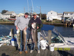 Kenny and Joey G with the catch.