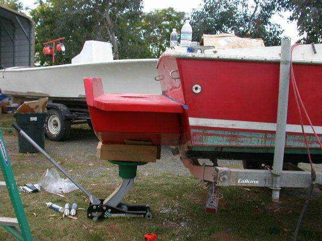 inboard to outboard conversion bracket