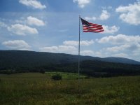 08.23.2008 - American Flag flying by Barbara's house.JPG