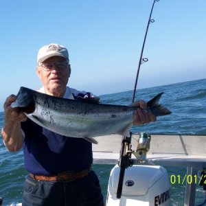 Ilwaco 09 86 year old dad with a smile