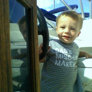Fisherman in training