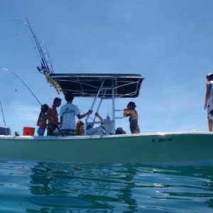 on the atlantic in the keys shortly after restoration completed