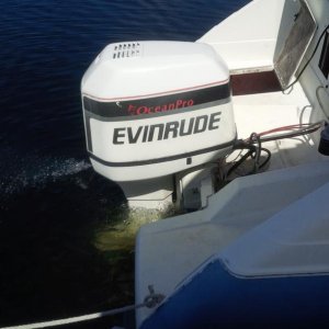 Used 1997 evinrude 225 to be installed.