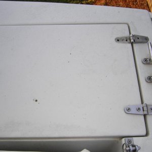 Livewell hatch before repair (Medium)