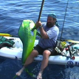 Kayak Fishermen - Wow!! Nice Dolphin!!