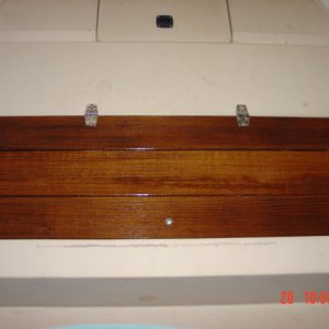 Revarnished hatch