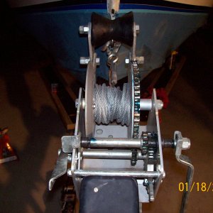 Two speed winch