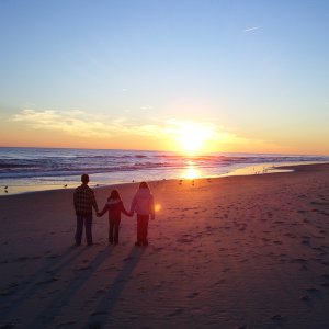 Sunset on the Crystal Coast, NC Dec 2006