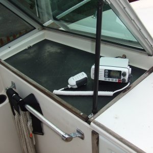 new vhf mounted