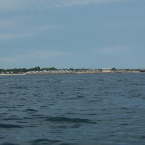 Matunuck Beach and campground.