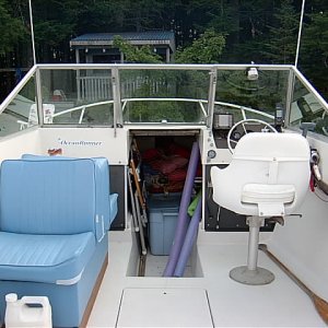 clean interior for fishing