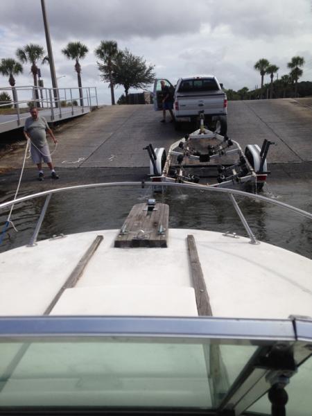 First time in the water since owning it, Tavares Boat Ramp, Central FL