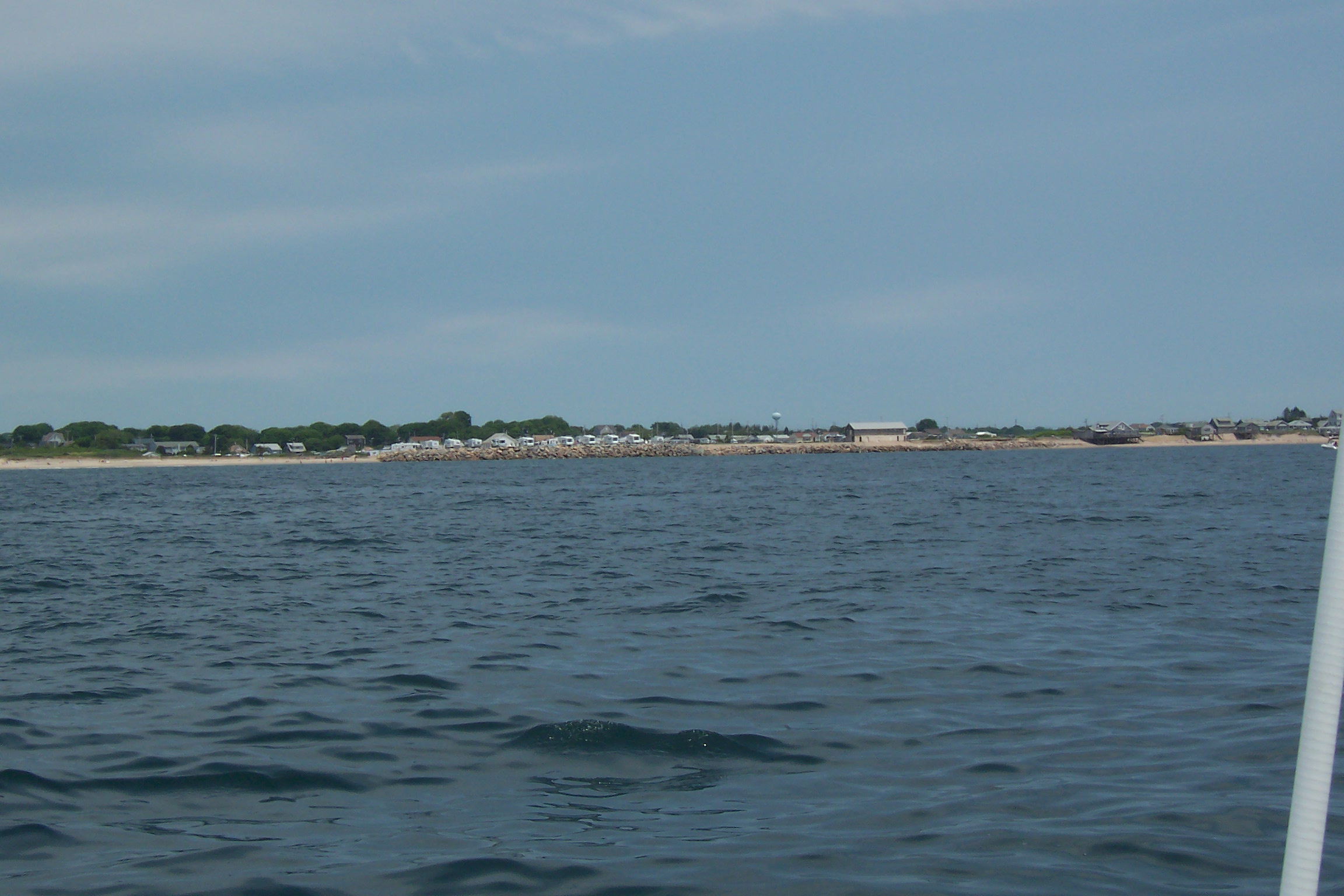 Matunuck Beach and campground.