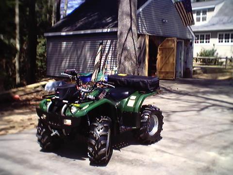 My old 2001 Yamaha Kodiak 400