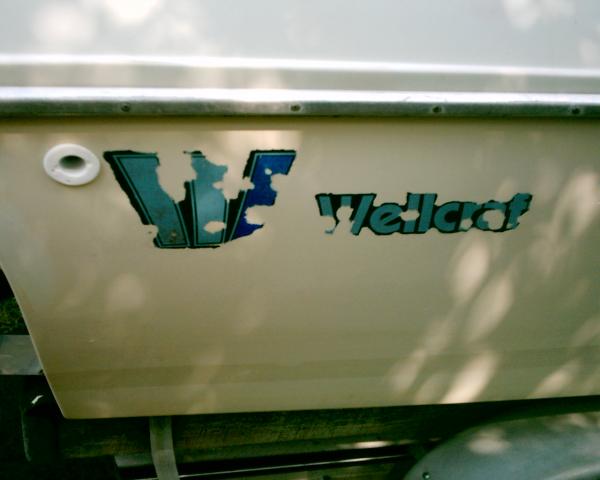 Old "Wellcraft" sticker