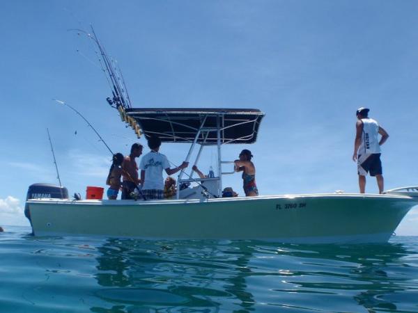 on the atlantic in the keys shortly after restoration completed