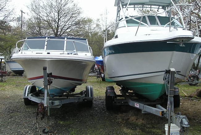 She's parked in a marina in NJ now... in some pretty company too.  Gonna bring her home this week.