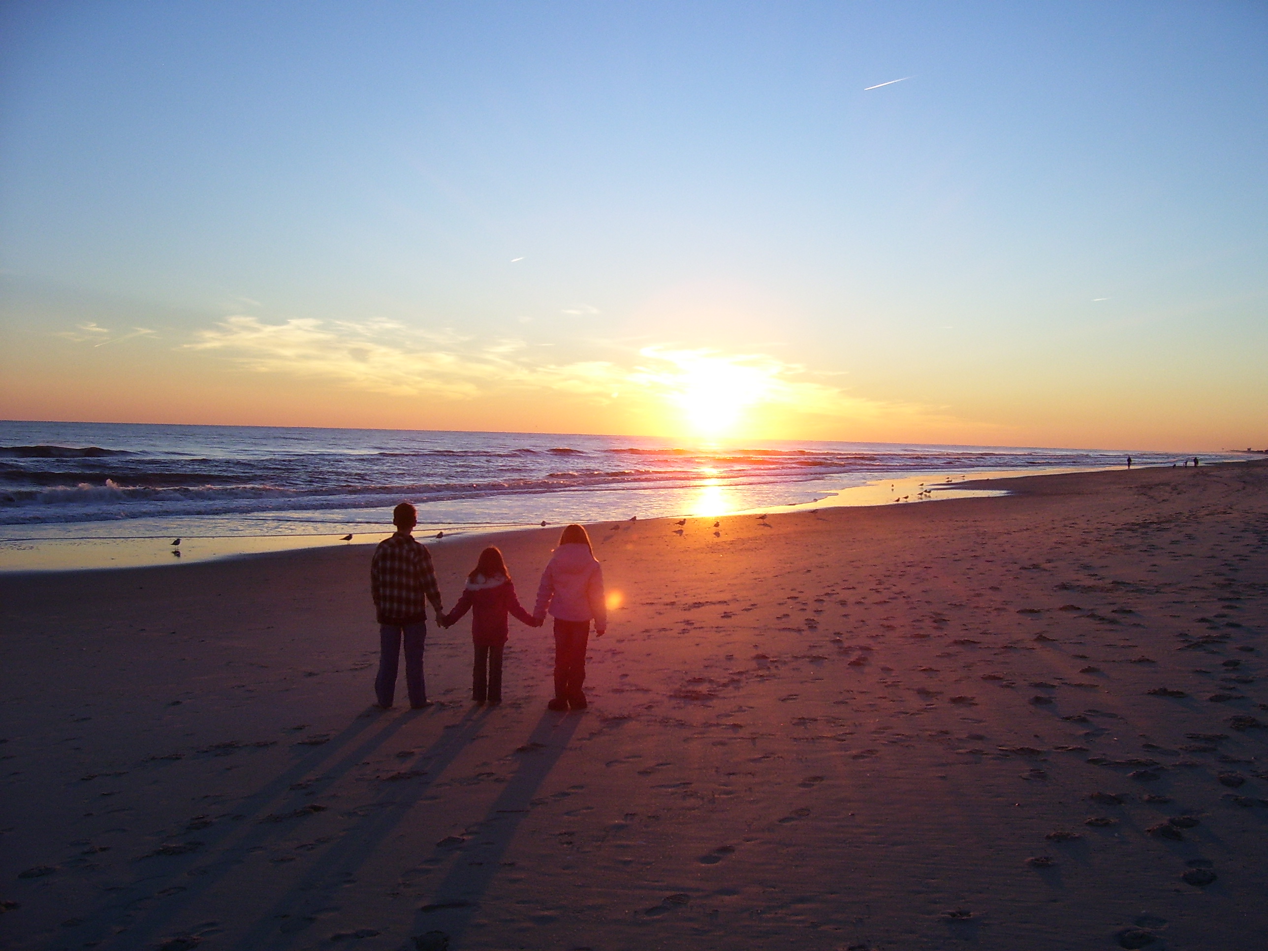 Sunset on the Crystal Coast, NC Dec 2006