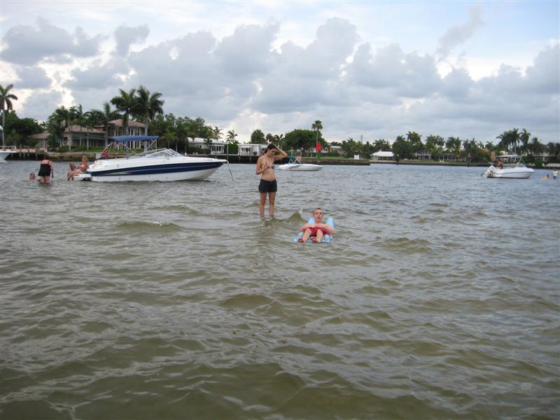 Top Of The Sandbar At Low Tide