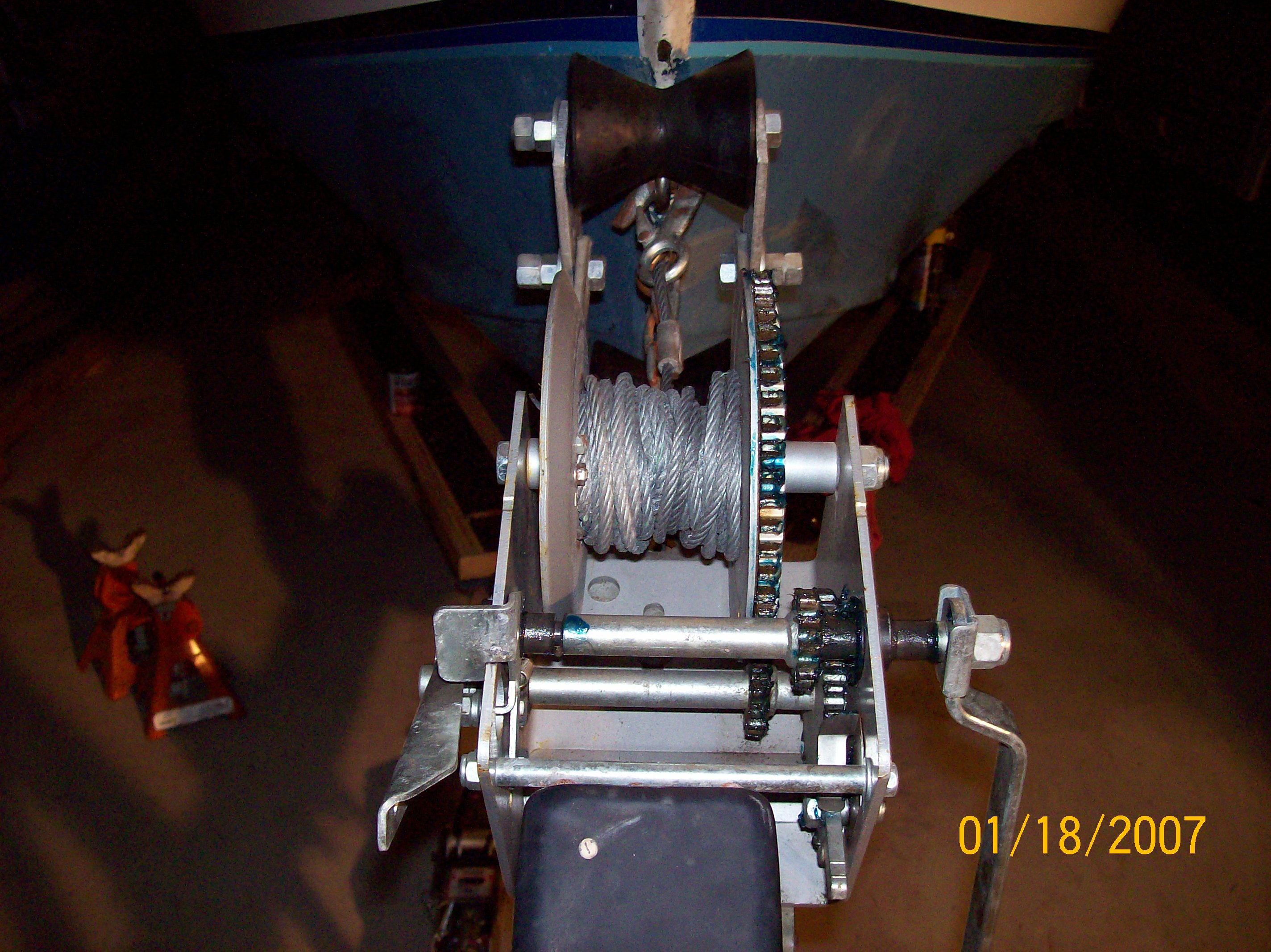 Two speed winch